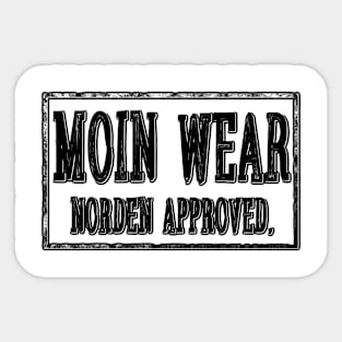 Moin Wear - Norden Approved Logo Sticker